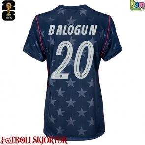 Förenta stater Folarin Balogun #20 Bortatröja Dam VM 2026 Kortärmad